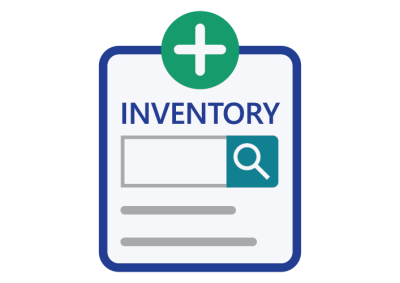 Icon of a page with a plus sign