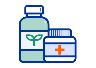 Icon of cosmetic bottles
