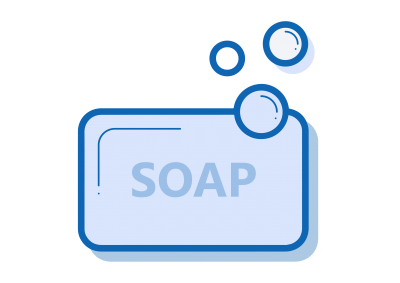 Icon of a bar of soap
