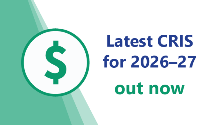 Latest CRIS for 2026–27 out now