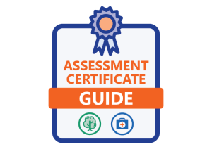 Assessment certificate guide icon