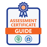 Assessment certificate guide icon